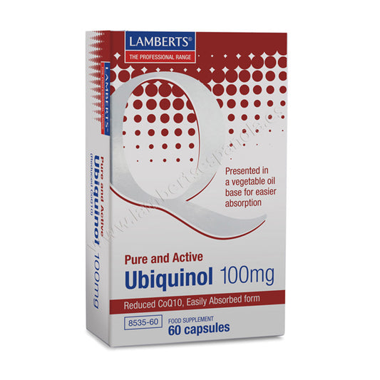 Lamberts Pure Active Ubiquinol 100mg