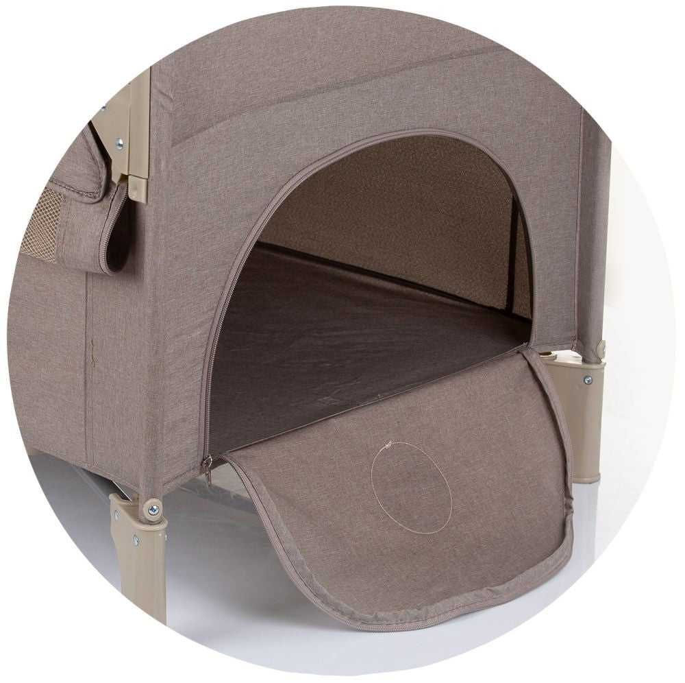 Cuna De Viaje Relax Linen Macadamia_4