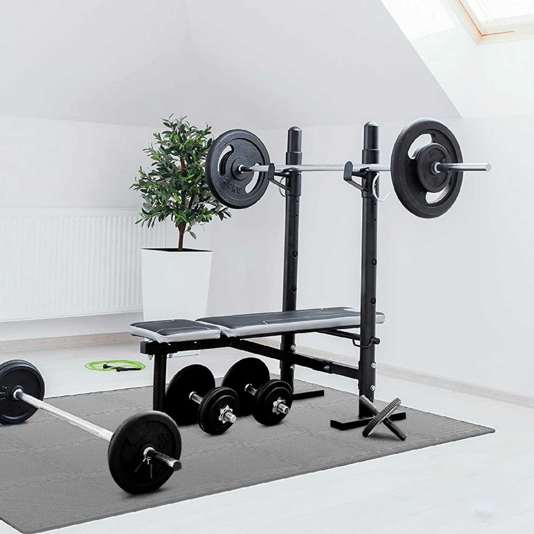 Jowy Tatami Puzzle 1cm 60x60cm – Pack 4 Uds (t60-4) Gris_1