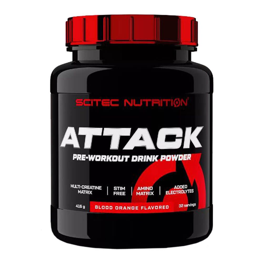 Attack - 416g - Naranja - Pre Entreno - Scitec Nutrition_0