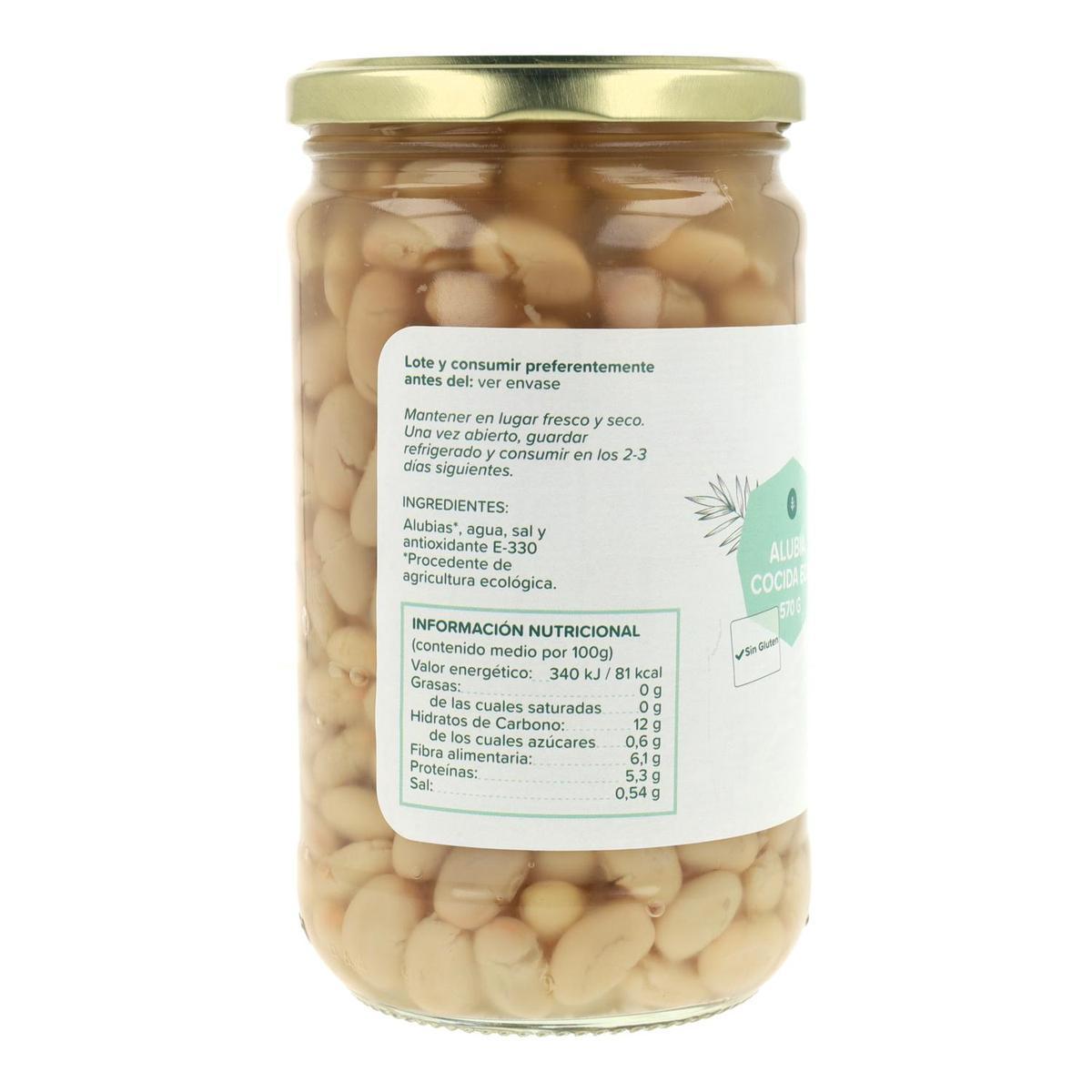 Pack 6x Alubia Cocida ECO Planeta Huerto 570 g
