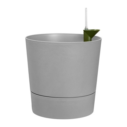 Greensense Aquacare Round Elho vaso auto-irrigável 30 cm betão leve