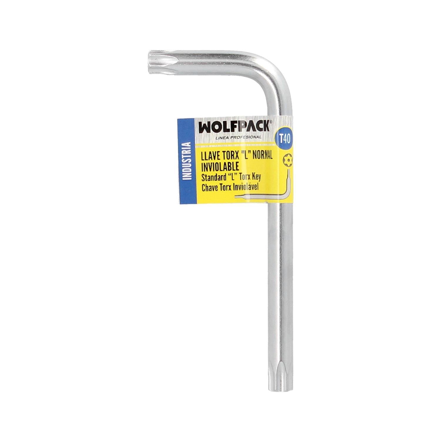 Llave Torx Inviolable Standar Acero Cromo Vanadio Profesional T40 Mm. Llave Estrella, Llave Allen Estrella_2