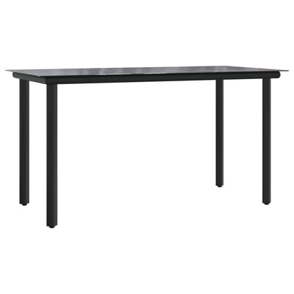 Set Comedor De Jardín 7 Pzas Con Cojines Ratán Sintético Beige / Vetonek_0