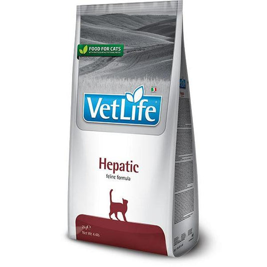 Vet Life Feline Formula Alimento Hepático Veterinário para Gatos Farmina