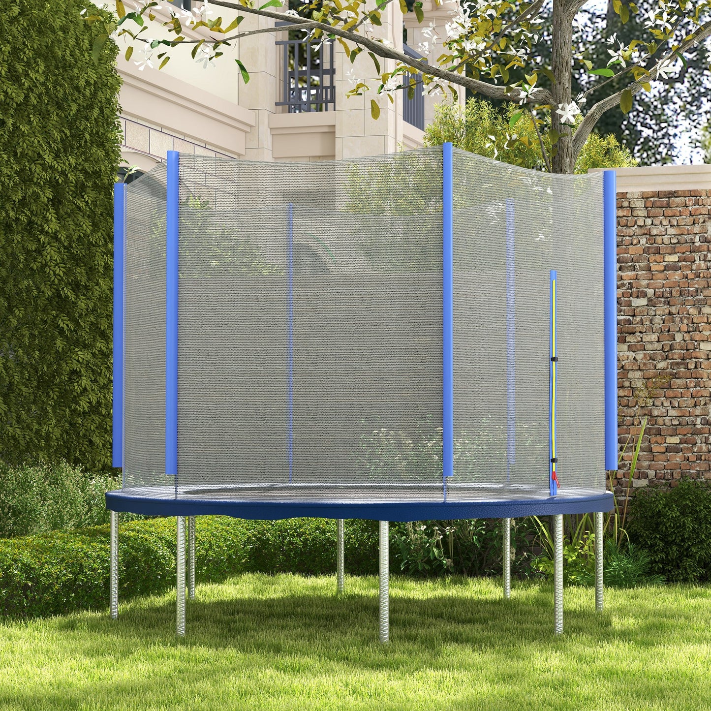 Sportnow Red De Seguridad Para Cama Elástica Ø305 Cm Azul_1