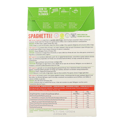 Esparguete Konjac orgânico Slendier 250 g