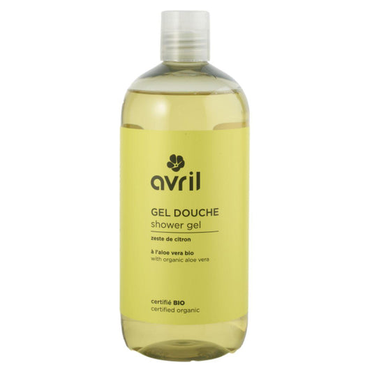 Gel de banho Avril Organic Lemon Peel 500 ml