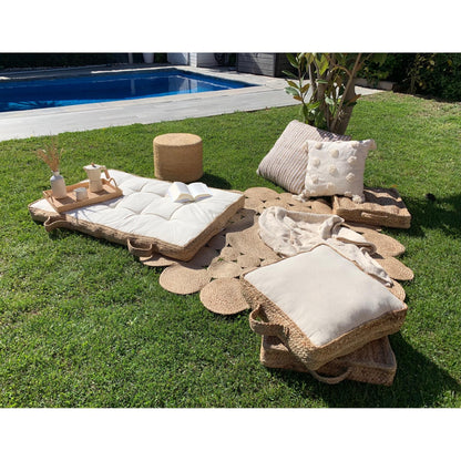 Almofada para palete Jute-Alg 120X80X10 cm - Cru
