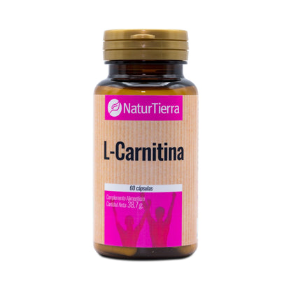 L-Carnitina, 60 cápsulas. NaturEarth