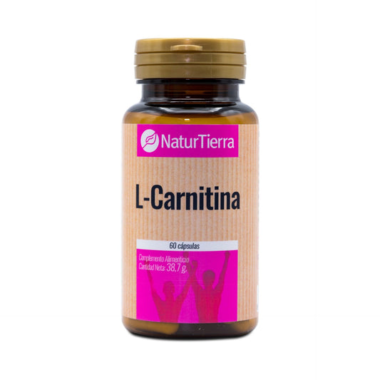 L-Carnitina, 60 cápsulas. NaturEarth