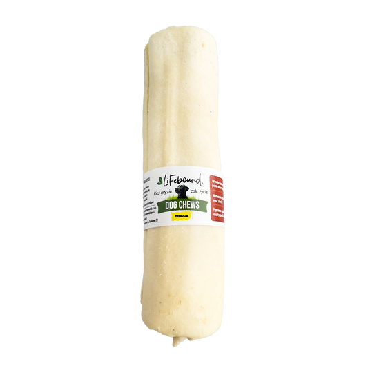 Lifebound - Hueso Masticable Natural Para Perros De Ternera En Rollo Con Sabor Natural - 10 Piezas - M_0