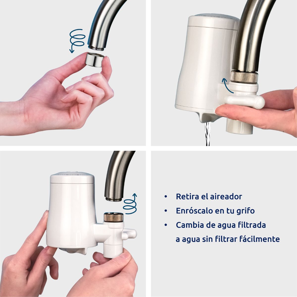 Filtro de água para torneira EcoPro Tappwater