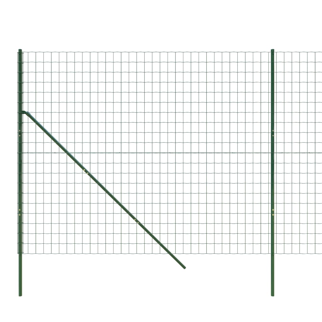 Cerca De Alambre De Acero Galvanizado Verde 1,6x25 M / Vetonek_3