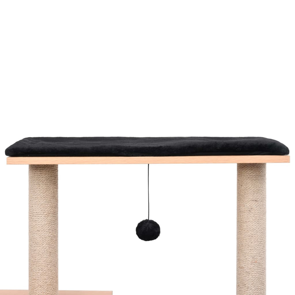 Vidaxl Rascador Para Gatos Con Alfombra Rascadora De Sisal 104 Cm_4