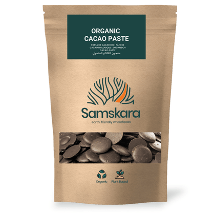 Pasta De Cacao Licor Bio - 100g | Cacao Puro Ecológico Vegano Para Repostería Y Bebidas, Sin Azúcares Añadidos_0