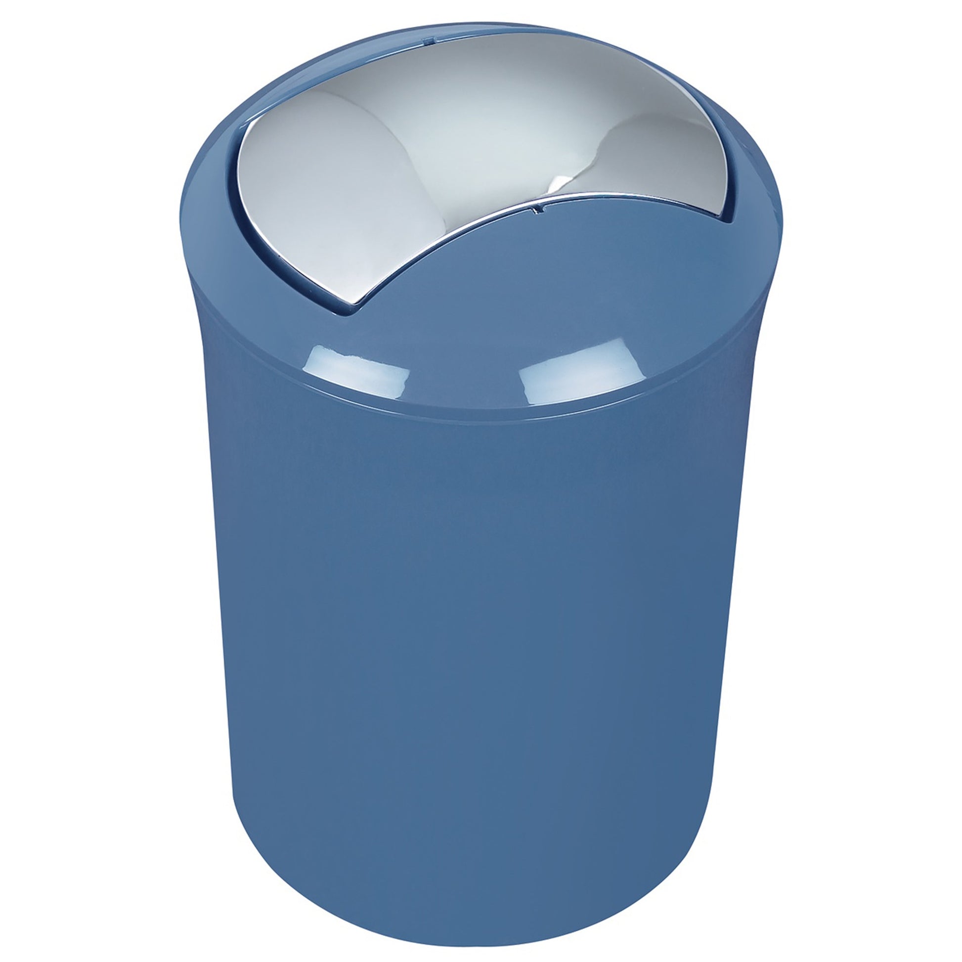 Cubo De Basura Spirella Colección Sydney Color Denim Acrilico (5l)_0