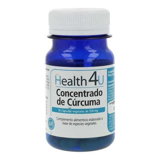 Concentrado de Cúrcuma 550 mg H4U 30 Cápsulas Vegetais