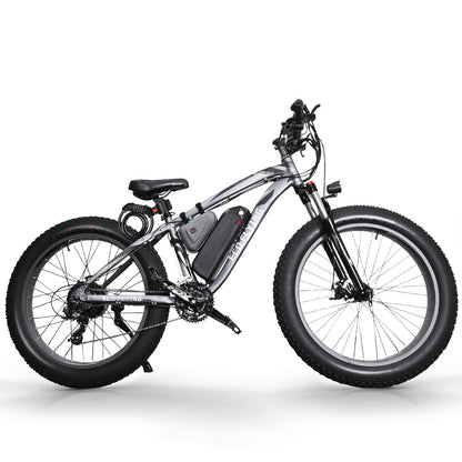 Fat Ebike Rich Bit Top-020 1000w-48v-13ah (624wh) - Rueda 26 Color Plateado_0