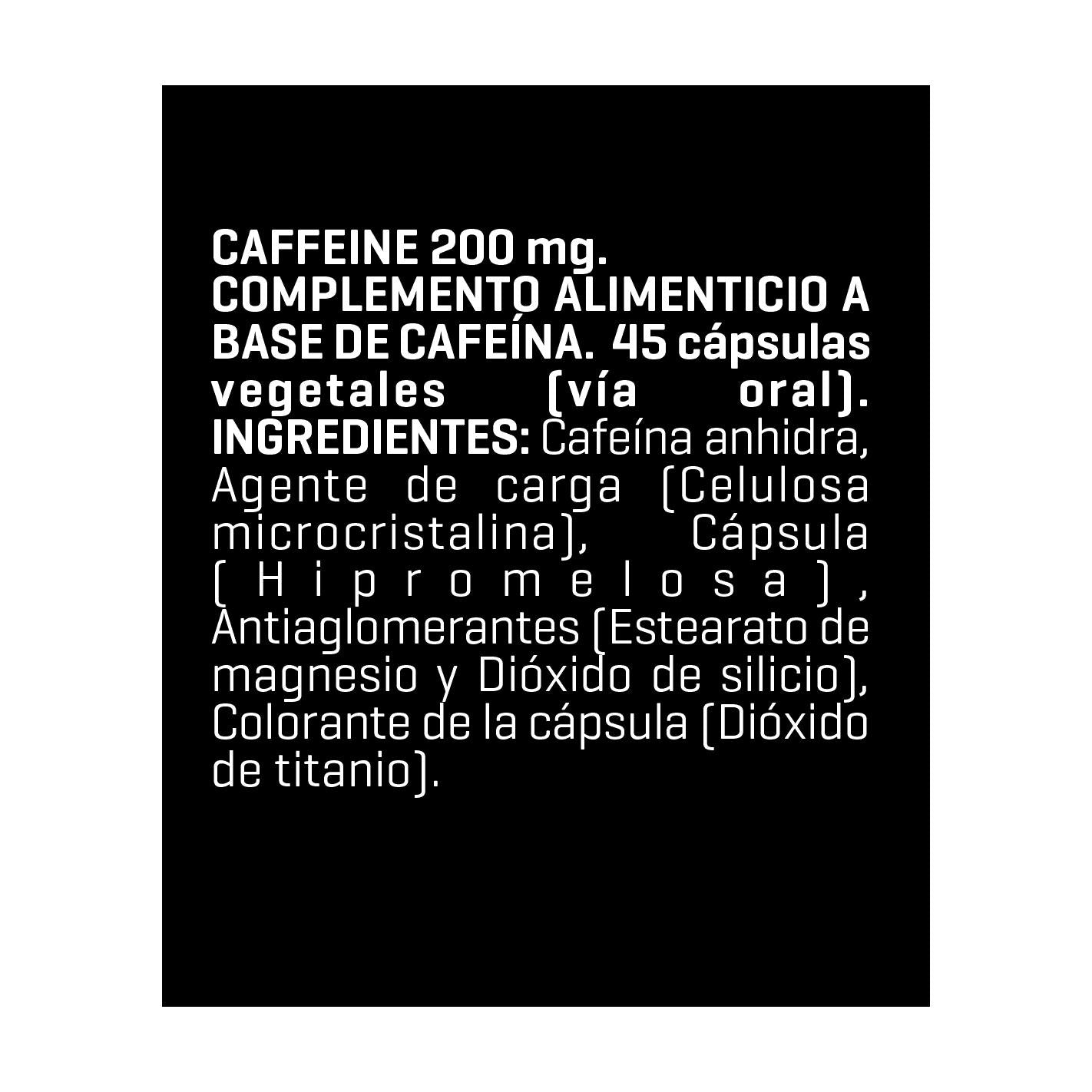 Powergym Cafeína para Desporto 45 Cápsulas