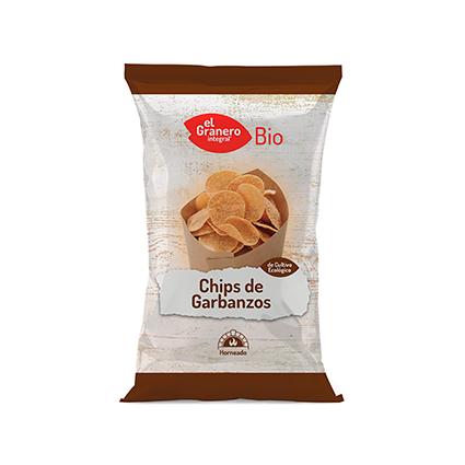 El Granero Chips de Grão de Bico Biológico 80 g 