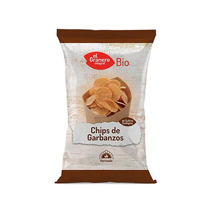 El Granero Chips de Grão de Bico Biológico 80 g 