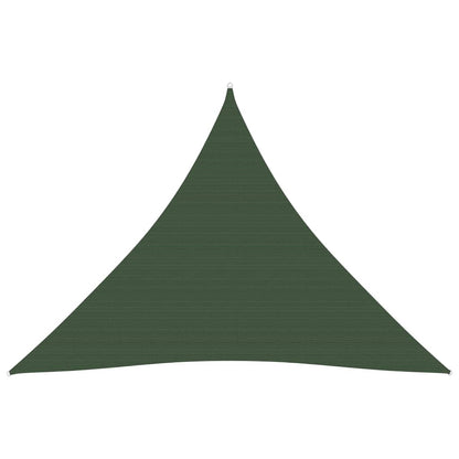 Vidaxl Toldo De Vela Verde Oscuro Hdpe 160 G/m² 5x5x5 M_0
