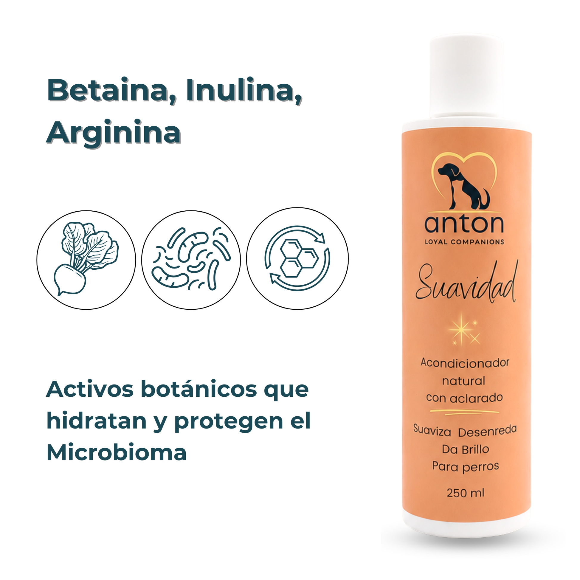 Acondicionador natural para el cuidado del pelaje de perros – Pack 2 x 250 ml_3