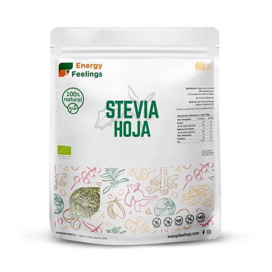 ECO STEVIA folha inteira: (1 Kg) Embalagem XXL