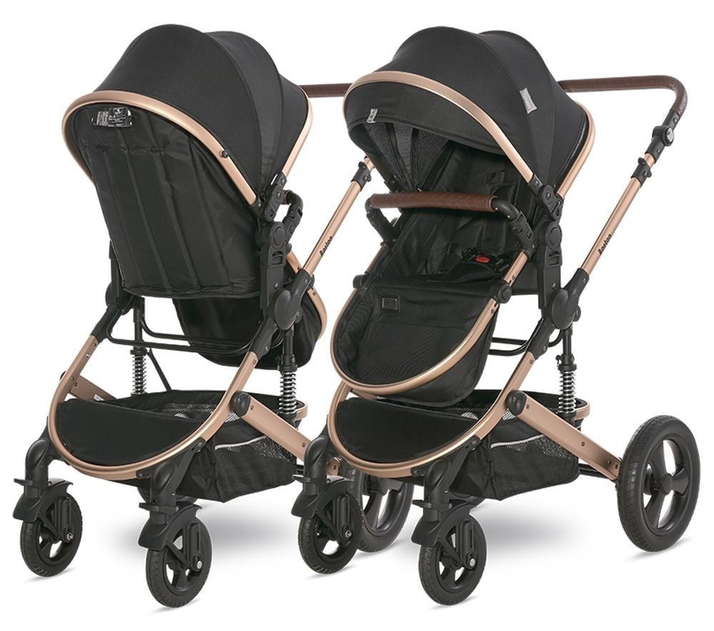 Carro De Bebé De Tres Piezas Boston Hasta 22 Kg Black_2