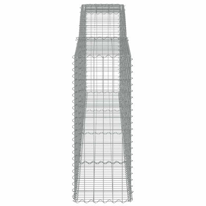 Cestas De Gaviones 6 Uds Forma De Arco Hierro 400x50x120/140 Cm_4