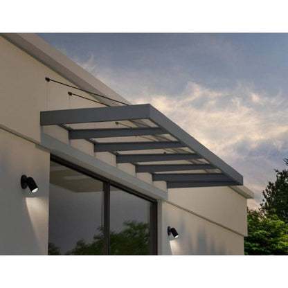 Sophia XL Canopy de porta 140x565 cm Transparente 