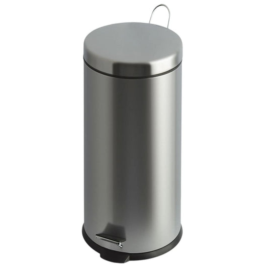 Eko Cubo De Pedal Classic 30 L Plateado Mate_0