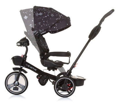 Triciclo Con Capota Y Mango Parental Be Active Obsidian_3