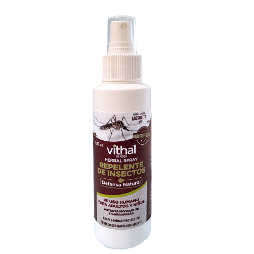 Repelente de mosquitos e insetos +3 anos Natural Defense 100 ml Vithal