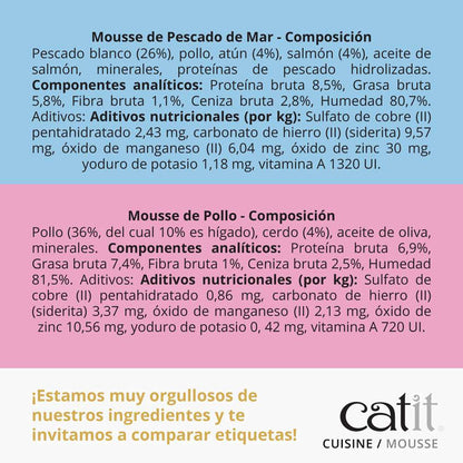 Mousse de Pescado de Mar Catit Cuisine 90 g