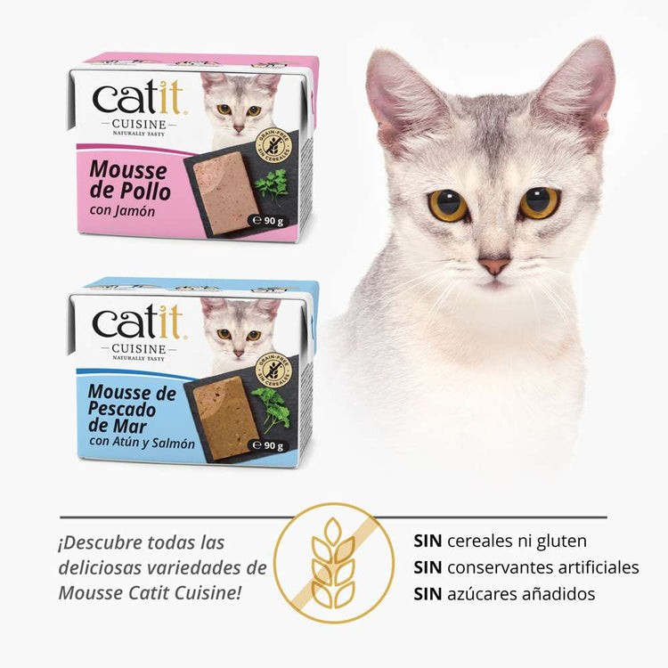 Mousse de Pollo con Jamón Catit Cuisine 90 g