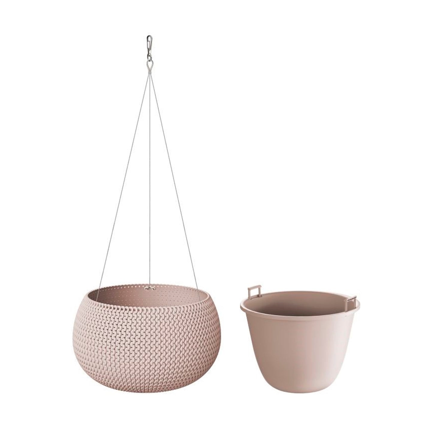 Maceta Splofy Bowl Ws 9l., Con Depósito, Dimensiones (mm) 370x370x218, Color Mocca_4