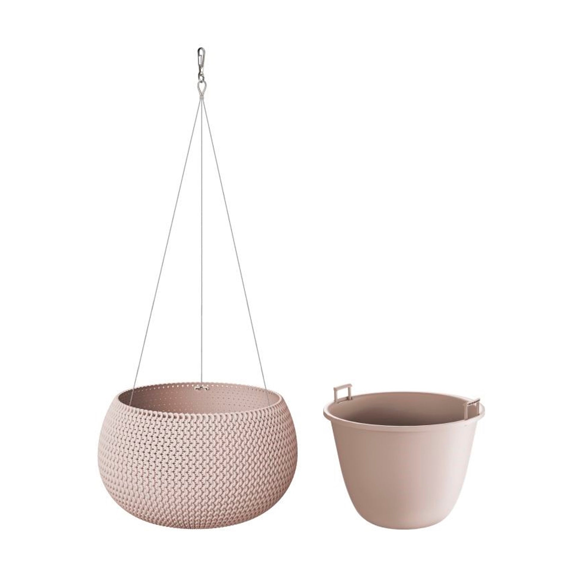 Maceta Splofy Bowl Ws 9l., Con Depósito, Dimensiones (mm) 370x370x218, Color Mocca_4