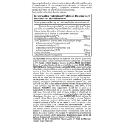 Aceite De Krill (superba Krill™) - 120 Softgels - Mejora La Salud De La Piel - Masmusculo_4