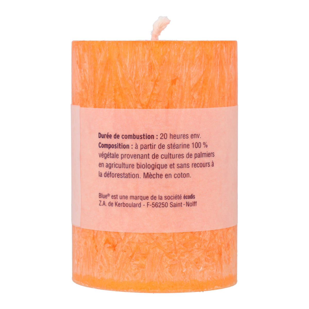 Velas estearina pequeña colores variados 56 x 80 mm 174 g Blue 6 uds