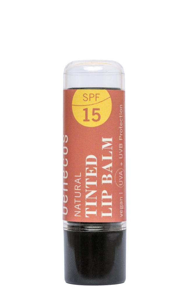 Bálsamo Labial Color 15 SPF Coral Breeze Benecos 4,7 g Vegano
