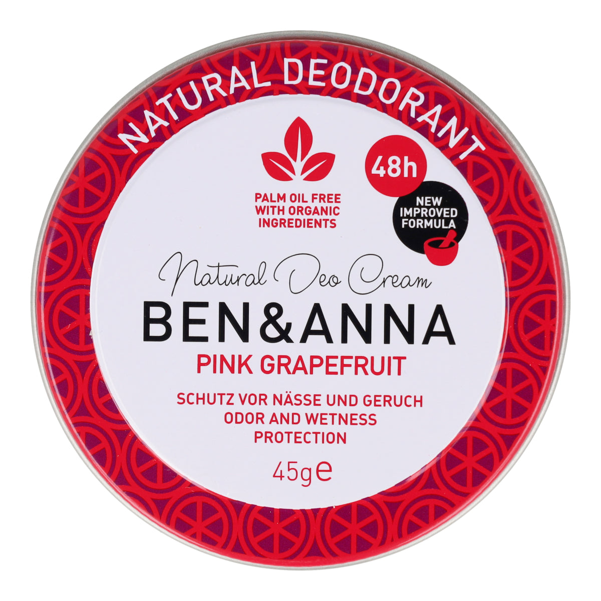 Desodorante Pink Grapefruit lata metálica 45g