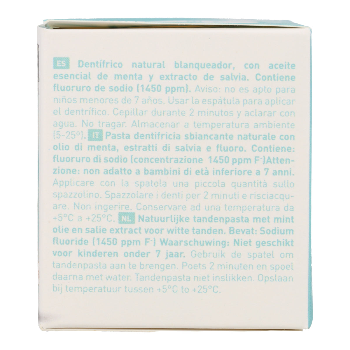 Dentífrico White tarrito de cristal con fluor 100ml