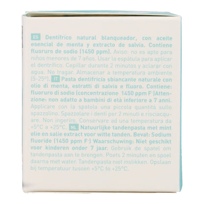 Dentífrico White tarrito de cristal con fluor 100ml