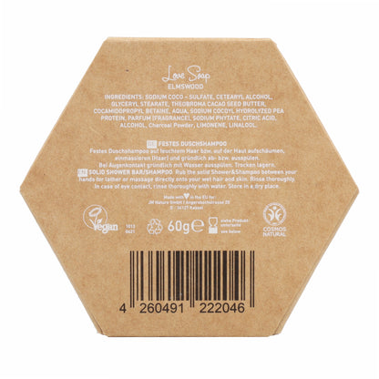 Champú y Gel sólido Elm Wood 60g
