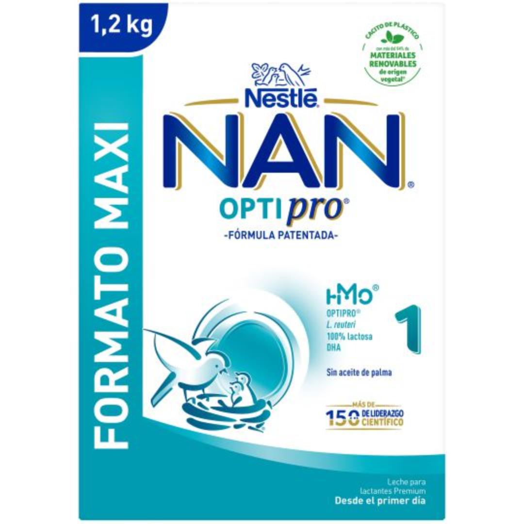 Leite de arranque Nan Optipro 1 desde o primeiro dia Nestlé 1200 g