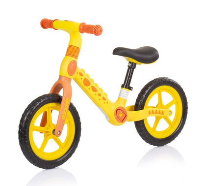 Bicicleta Infantil Sin Pedales Dino Yellow Orange_0
