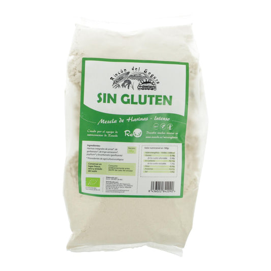 Mistura de farinha biológica sem glúten intensa 1 kg