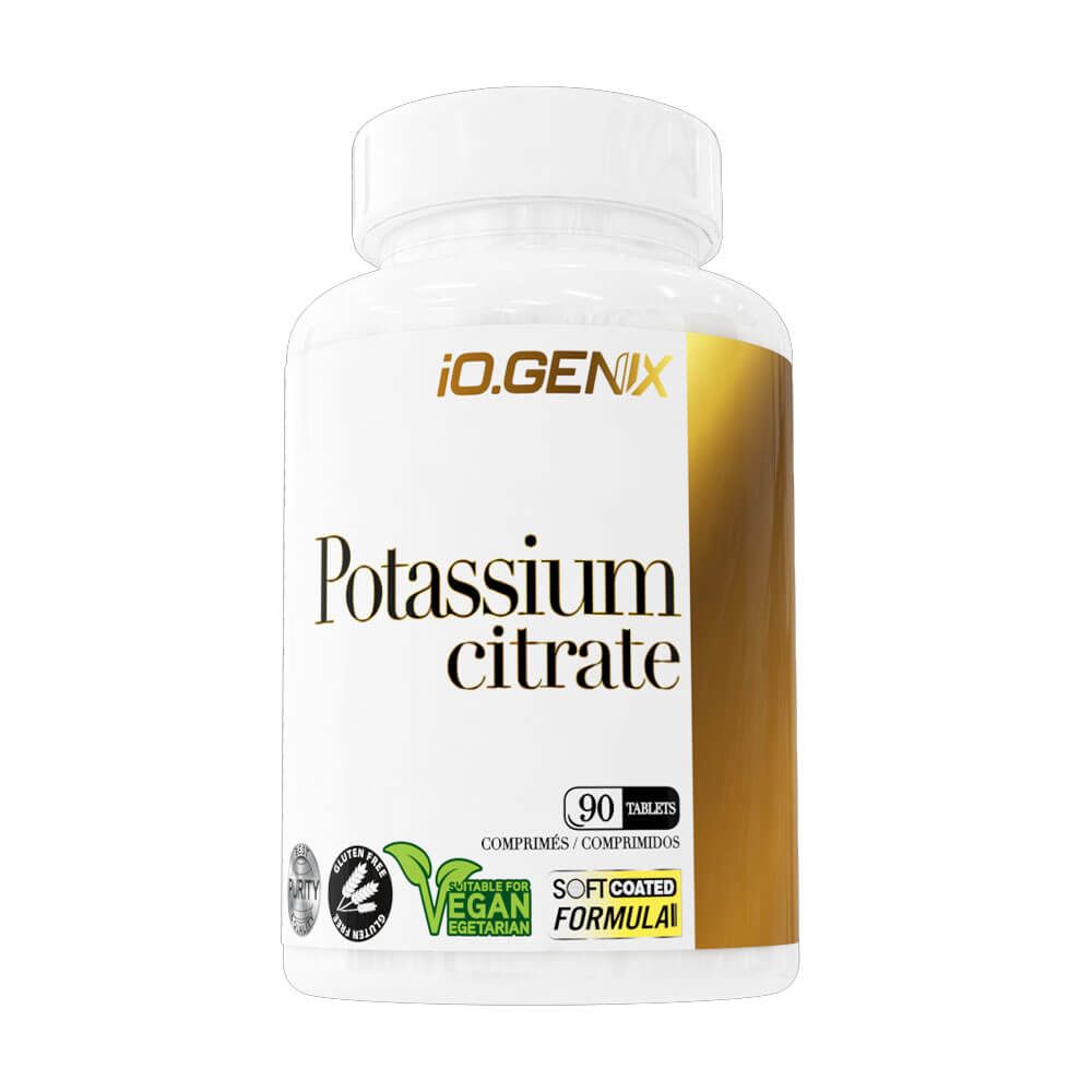 Citrato De Potasio - 90 Tabletas - Minerales - Io.genix_0